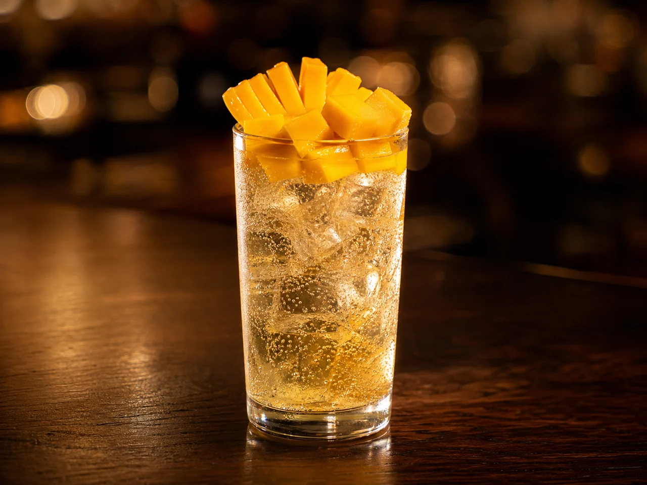 망고 탑 하이볼 — Mango Top Highball